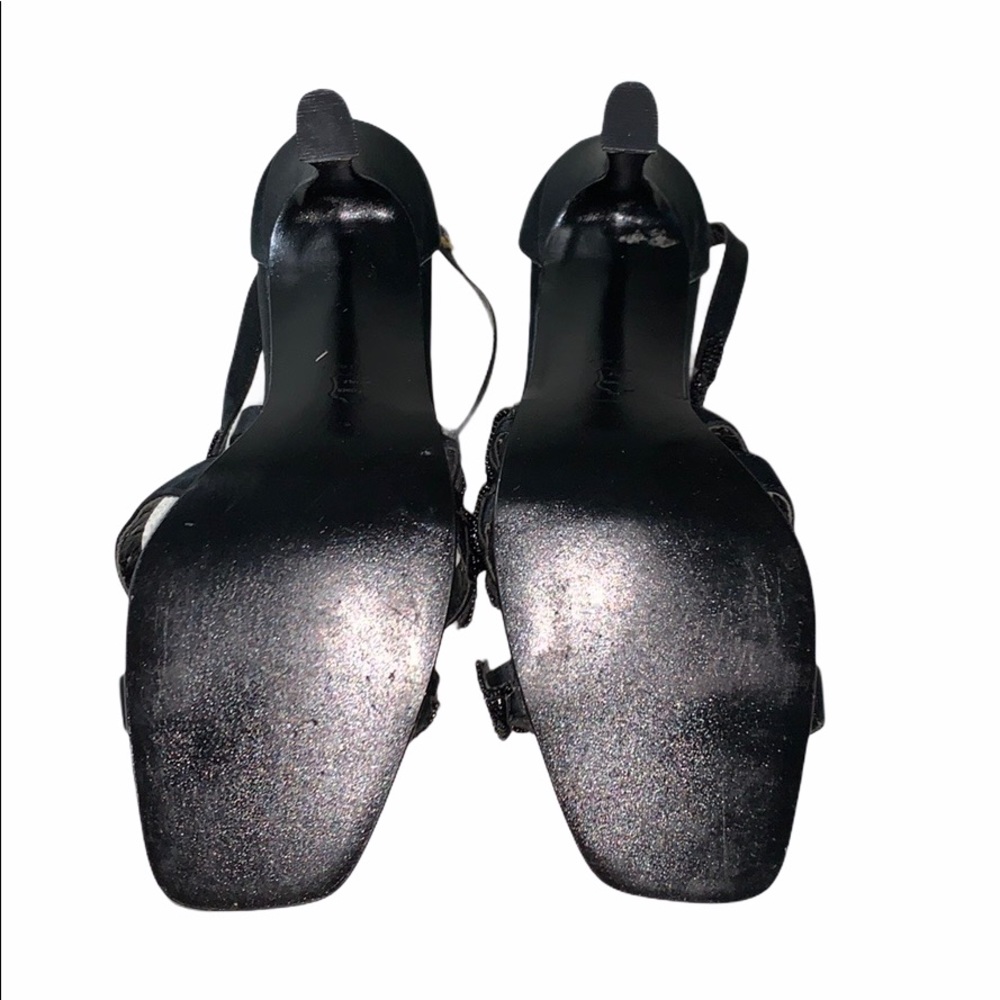 Caparros black sandals with embellishments size 8 - Picture 4 of 6
